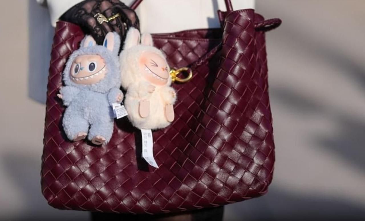 Labubu Macaron Plush Doll
